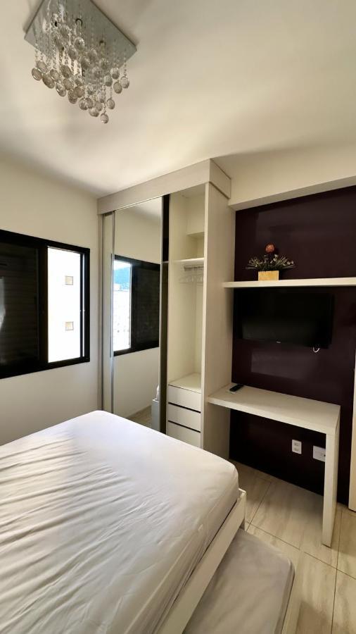 Flat Capitania Varam Guaruja Com Varanda Gourmet Exterior foto