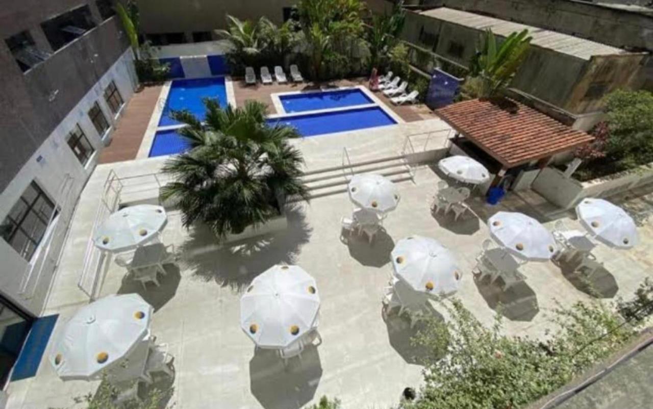 Flat Capitania Varam Guaruja Com Varanda Gourmet Exterior foto