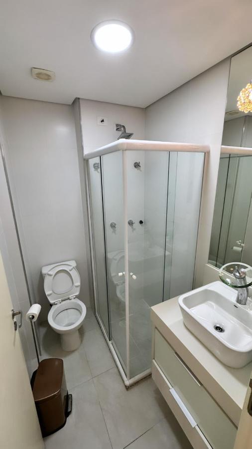 Flat Capitania Varam Guaruja Com Varanda Gourmet Exterior foto